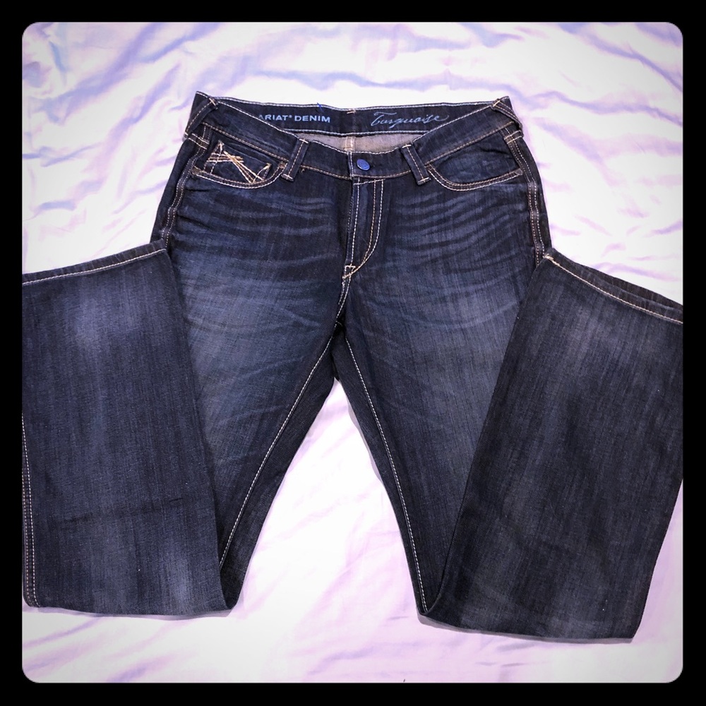 ARIAT Turquoise Boot cut Jeans